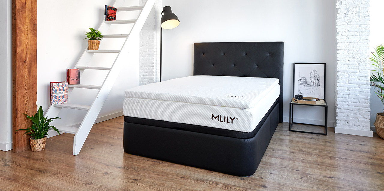 colchão Mlily com topper