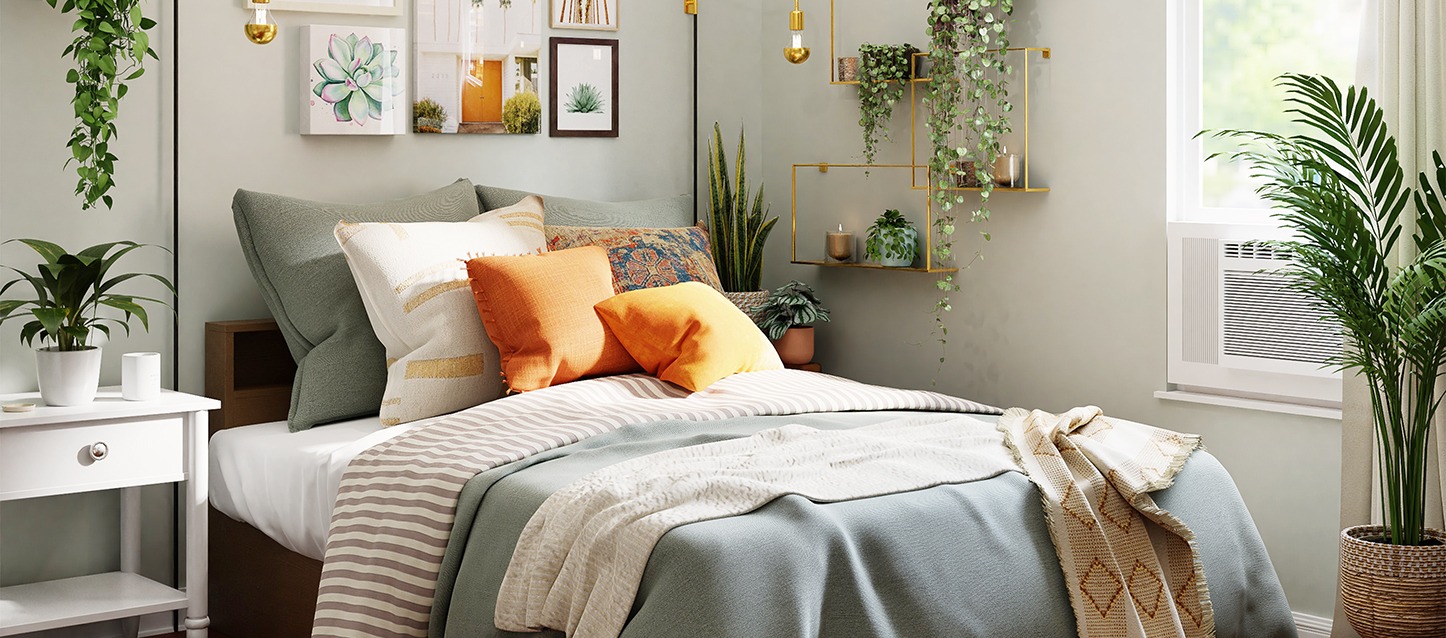 As cores mais relaxantes para quartos de adultos